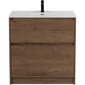 Тумба с раковиной BelBagno Kraft 100х46 Rovere Tabacco (KRAFT-1000-2C-PIA-RT, BB1000ETL)