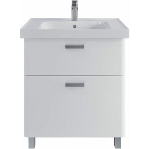 Тумба с раковиной Sanstar Gretta 70 напольная, белая, Dreja Грейс