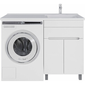 Тумба с раковиной Sanstar Эллада 60х50 правая, белая (250.1-1.4.1.КПКОС)