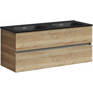 Тумба с раковиной Sancos Urban 120 дуб галифакс натуральный (UR120-2EG, CN7004MB)