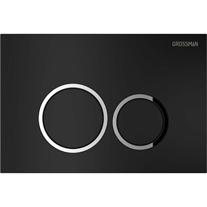 Кнопка смыва Grossman Galaxy 700.K31.01.210.210 черная матовая