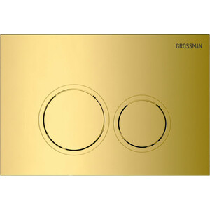 Кнопка смыва Grossman Galaxy 700.K31.01.300.300 золото глянцевая