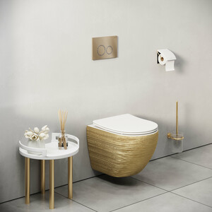 Кнопка смыва Grossman Galaxy 700.K31.01.310.310 золото матовая