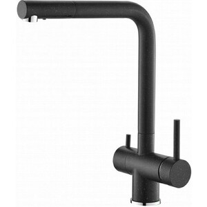 Смеситель для кухни Alveus Aquila с подключением фильтра, угольный (1139808)