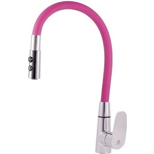 Смеситель для кухни Rav Slezak Amur розовый/хром (AM719.5/12R)