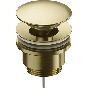 Донный клапан AQUAme click-clack brushed gold (AQM7003BG)