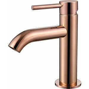 Смеситель для раковины Abber Wasser Kreis розовое золото (AF8110RG)