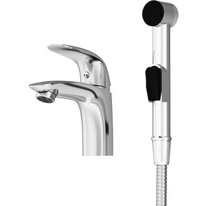 Смеситель для раковины Damixa Eclipse с гигиенической лейкой, хром (310300001)