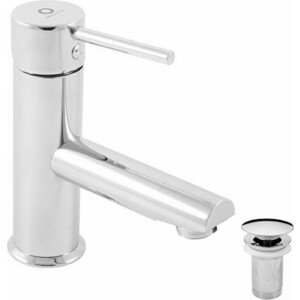 Смеситель для раковины Rav Slezak Seina с донным клапаном, хром (SE927.5K)