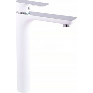 Смеситель для раковины Rav Slezak Vltava белый глянцевый/хром (VT430.5CB)