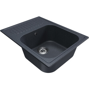 Кухонная мойка Mixline ML-GM18 NEW антрацит 343