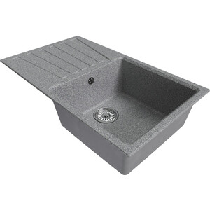 Кухонная мойка Mixline ML-GM20 NEW темно-серая 309