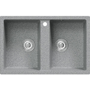 Кухонная мойка Mixline ML-GM23 NEW темно-серая 309