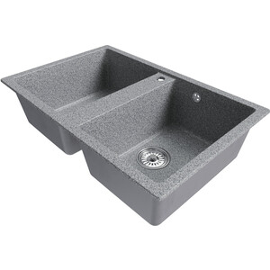 Кухонная мойка Mixline ML-GM23 NEW темно-серая 309