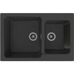 Кухонная мойка Mixline ML-GMS13 черная 308