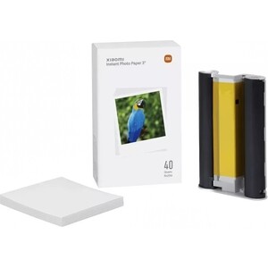 Бумага Xiaomi для фотопринтера Instant Photo Paper 3" (40 Sheets) SD30 (BHR6756GL)