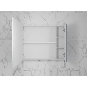 Зеркальный шкаф Style line Стокгольм 80х70 графит софт (ЛС-00002325)