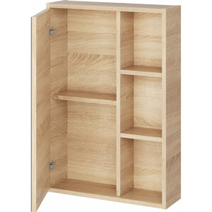 Зеркальный шкаф Sanstar Тоскана 50х73 дуб сонома светлый (407.1-2.4.1.)