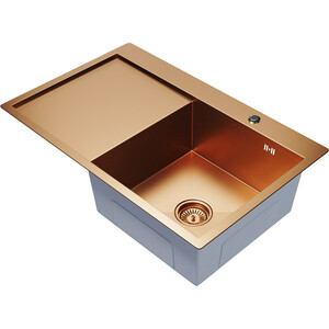 Кухонная мойка Mixline Pro 78х50 правая, бронза (4610211009363)