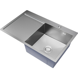 Кухонная мойка Mixline Pro 78х50 правая, сатин (4610211006287)