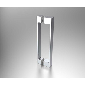 Душевая дверь Vincea Alpha 120х190 прозрачная, черная (VDS-3AL120CLB)