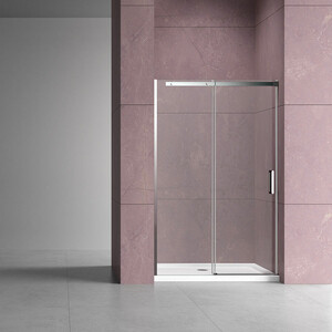 Душевая дверь Vincea Dice 110х200 прозрачная, хром (VDS-4D110CL)