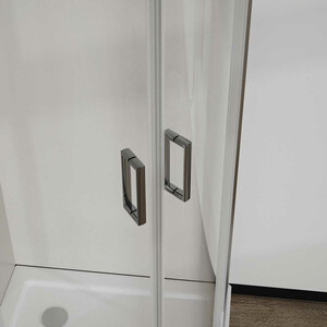 Душевой уголок Vincea City 80х80 прозрачный, хром (VSQ-5CT800CL)