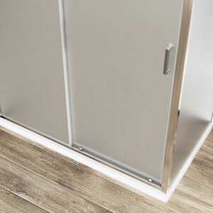 Душевой уголок Vincea City 120х90 рифленый, хром (VSR-5CT9012MT)