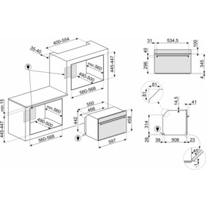 Электрический духовой шкаф Smeg SO4301M0X