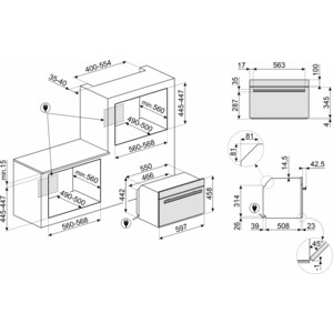 Электрический духовой шкаф Smeg SO4604S4PNR