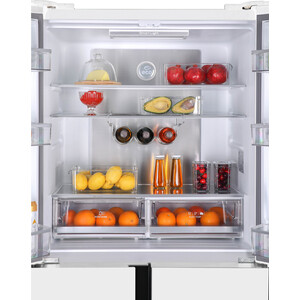 Холодильник Hiberg RFQ-555DX NFGW inverter