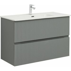 Тумба под раковину Aquanet Джейн 100х45 мисти грин (313320)