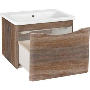 Тумба под раковину Runo Тоскана 60х45 темное дерево (00-00001414)