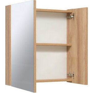 Зеркальный шкаф Runo Лада 60х65 графит (00-00001161)