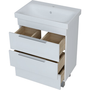 Тумба под раковину 1Marka Gaula 60х36 белая (У92515)