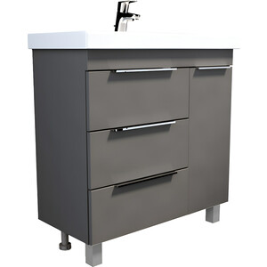 Тумба под раковину 1Marka Gaula 80х36 графит (У92546)