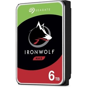 Жесткий диск Seagate SATA-III 6TB NAS Ironwolf (5400rpm) 256Mb 3.5" (ST6000VN006)