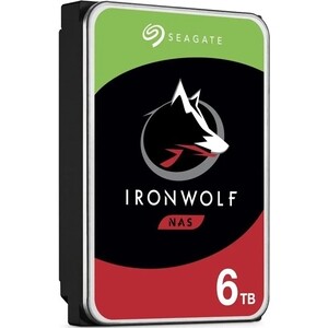 Жесткий диск Seagate SATA-III 6TB NAS Ironwolf (5400rpm) 256Mb 3.5" (ST6000VN006)