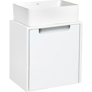 Тумба под раковину Runo Бари-микра 40х25 белая (00-00001975)