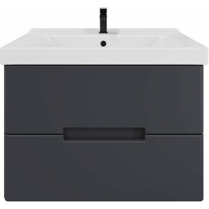 Тумба под раковину Sanstar Noche 80х44 графит софт (424.1-1.4.1.)