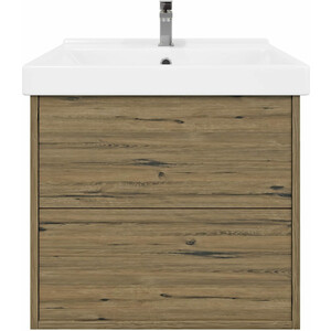 Тумба под раковину Sanstar Siva 60х38 дуб веллингтон табак (433.1-1.4.1.)