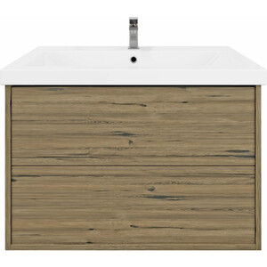 Тумба под раковину Sanstar Siva 80х44 дуб веллингтон табак (435.1-1.4.1.)
