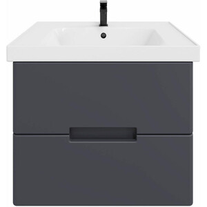 Тумба с раковиной Sanstar Noche 70 графит софт, Dreja Грейс