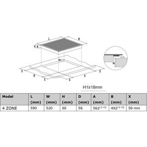 Индукционная варочная панель Haier HHY-Y64TVTC
