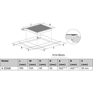 Индукционная варочная панель Haier HHY-Y64TVTPG