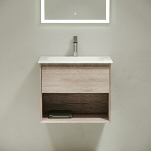 Тумба под раковину Sancos Marmi 1.0 60х45 дуб галифакс натуральный (MR1.060EG)