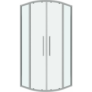 Душевой уголок Grossman Cosmo 80x80 прозрачный, хром (301.K33.02.8080.10.00)