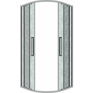 Душевой уголок Grossman Cosmo 90x90 шиншилла, хром (301.K33.02.9090.10.02)