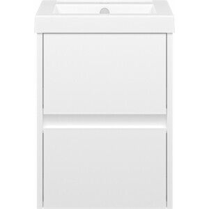 Тумба под раковину Misty Алиса 40 подвесная, белая (Э-Али01040-011П2Я)