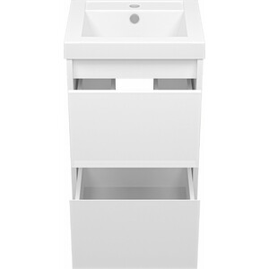 Тумба под раковину Misty Алиса 40 подвесная, белая (Э-Али01040-011П2Я)